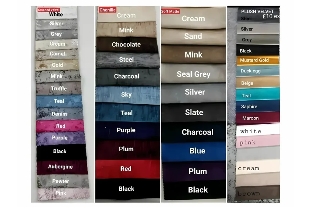 Color and Material For Beds