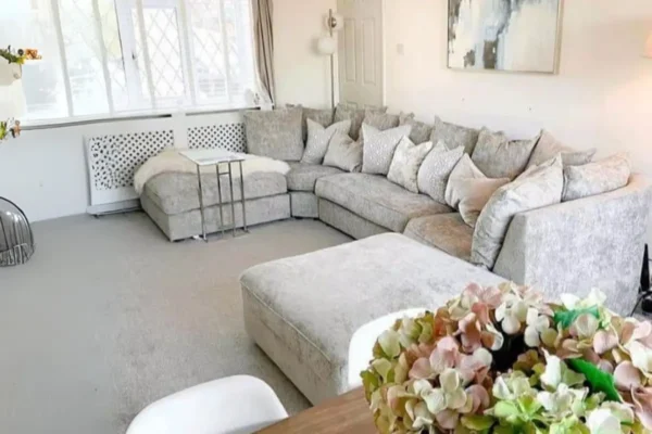 New small sectional u shape sofa